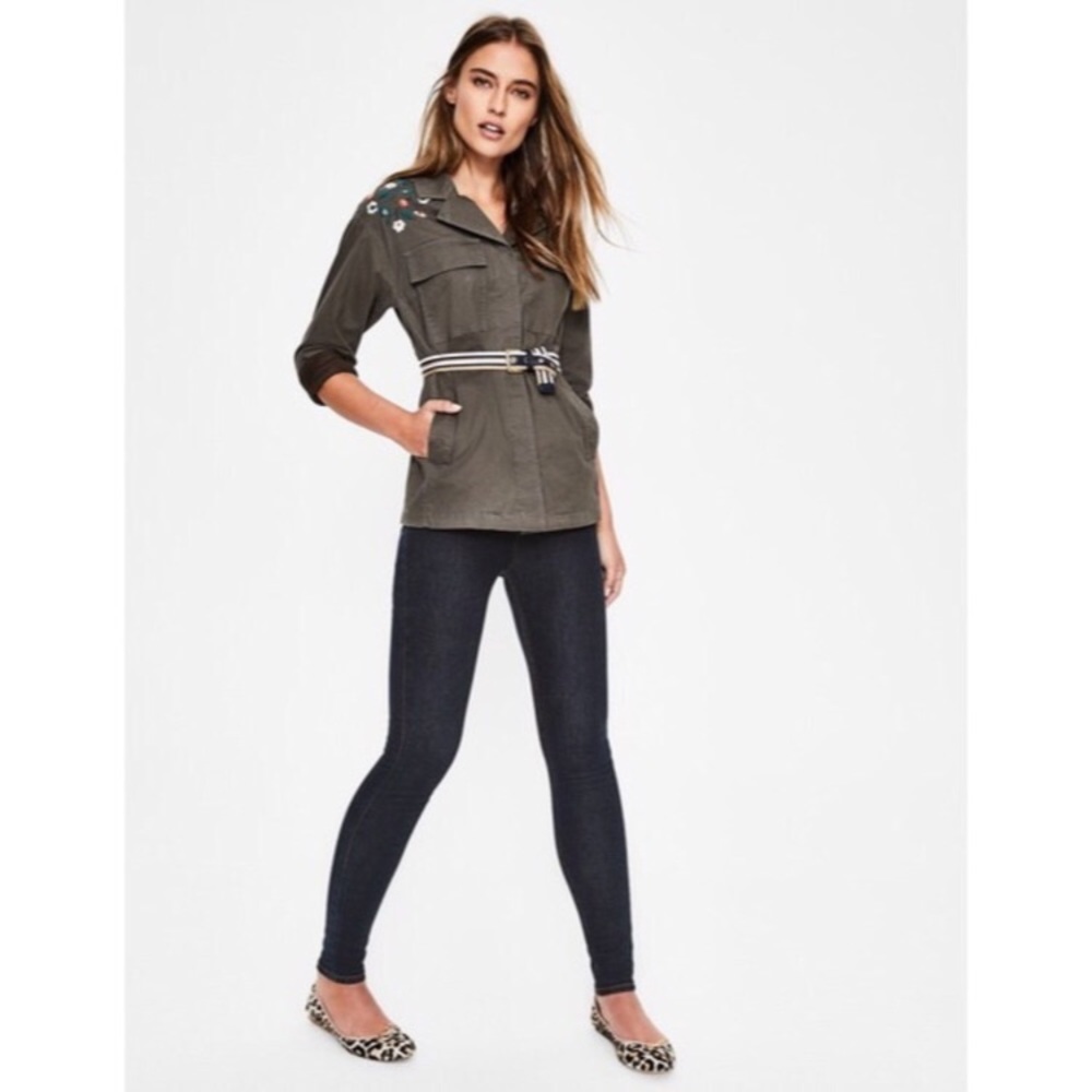 NWT Boden Soho Skinny Jeans Dark Wash